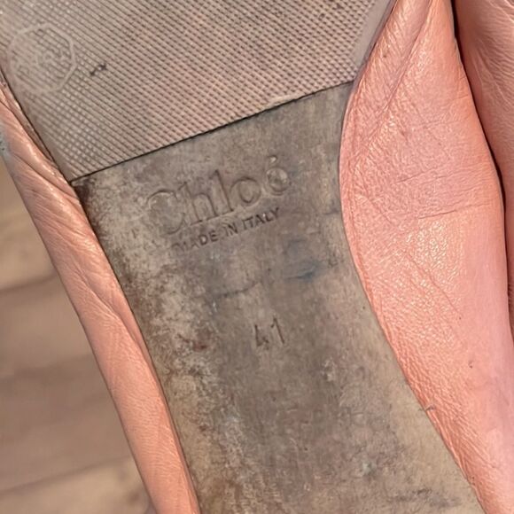 CHLOÉ Lauren Scalloped flats shoes - Picture 7 of 10